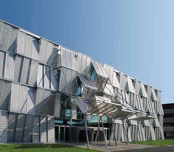 GKD Escale Metal Mesh. Ecole Polytechnique Federale De Lausanne, Switzerland